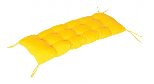Montessori hojdačka s vankúšom 100cm biela, žltá