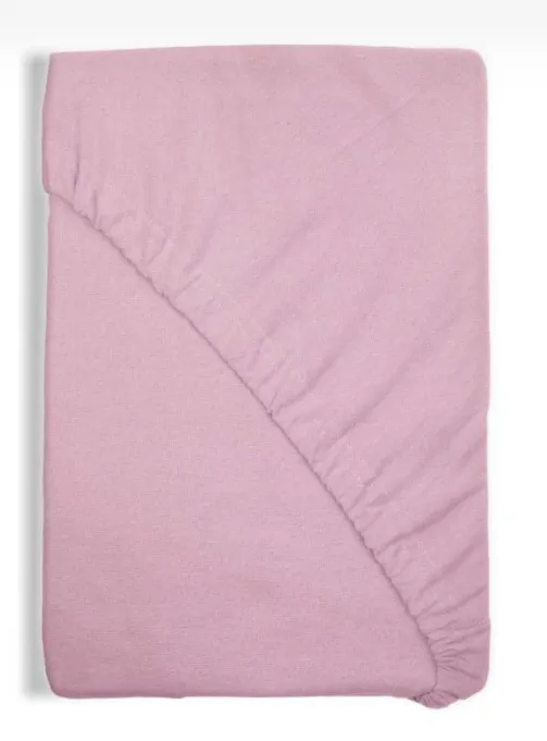 Plachta do postieľky 120x60 Bavlna Jersey 120x60 - BABY PINK