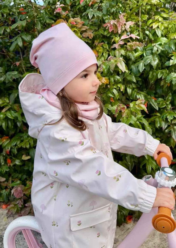 Nákrčník pre deti bavlna - BABY PINK