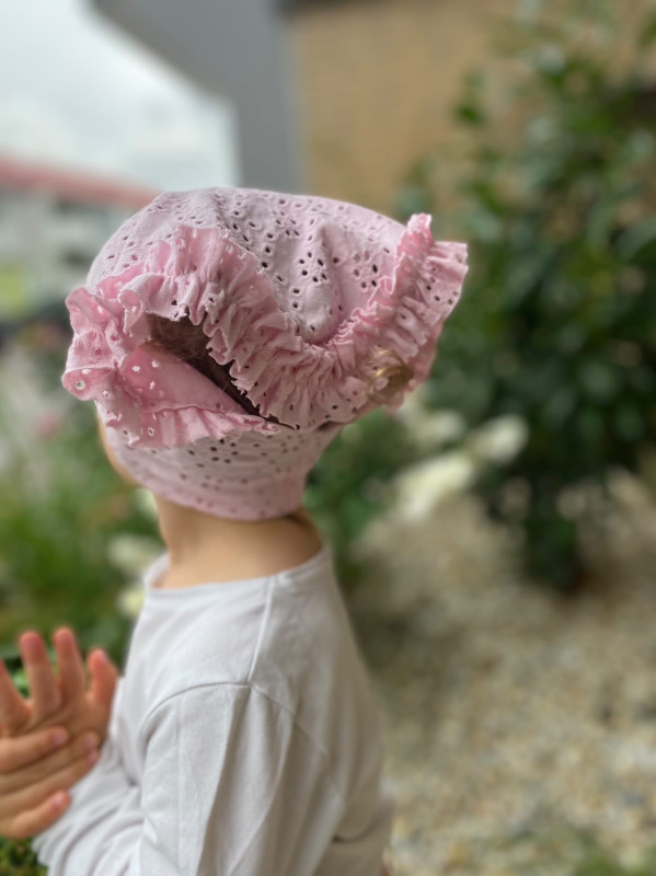 Letná šatka s volánom Madeira, ROSA 8