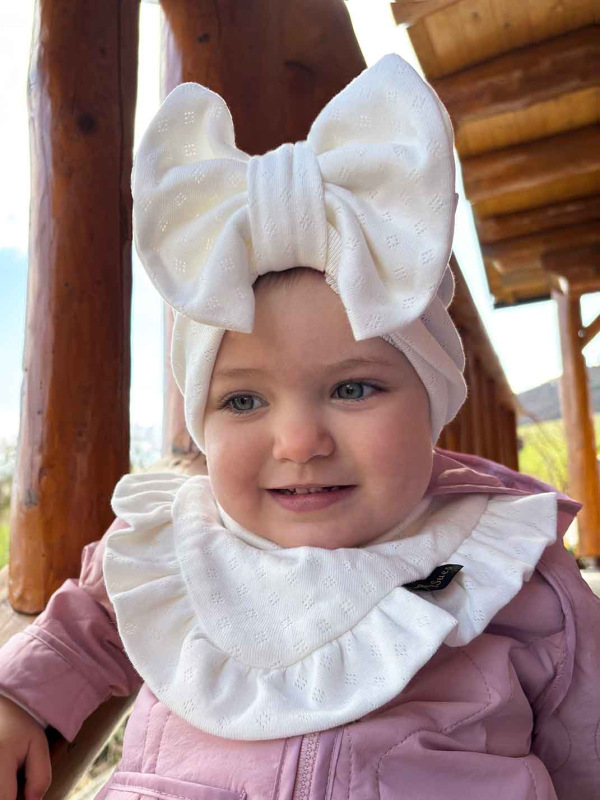 Detský nákrčník pointelle - SMOTANOVÁ 3