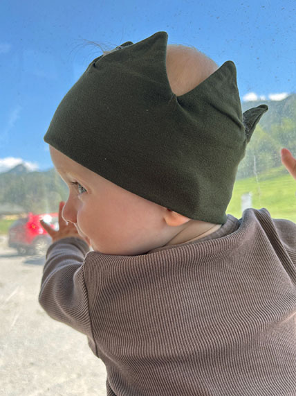 Korunková čelenka Bavlna, ARMY GREEN 6