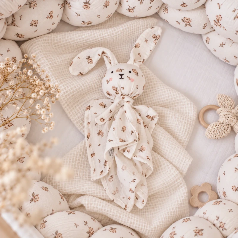 Mušelínový mojkáčik pre bábätko –Beige Rižičky