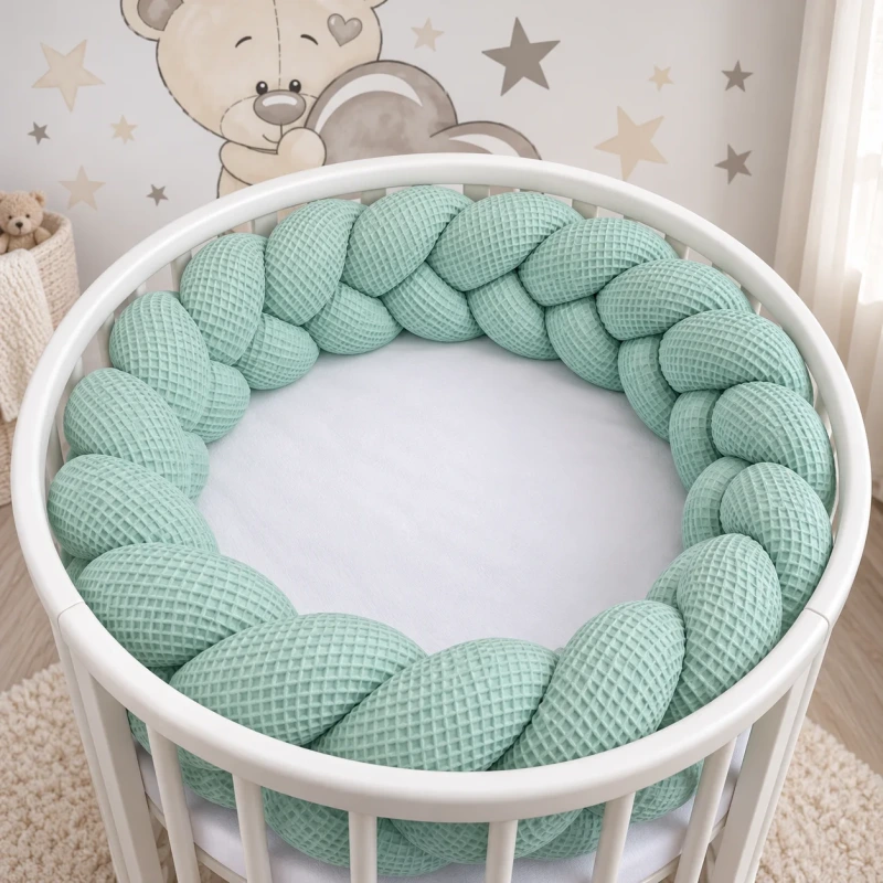 Pletenec do postieľky, Wafle MINT