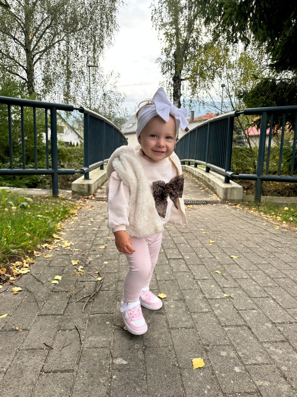 Čelenka mašlička Bavlna, BIELA 6