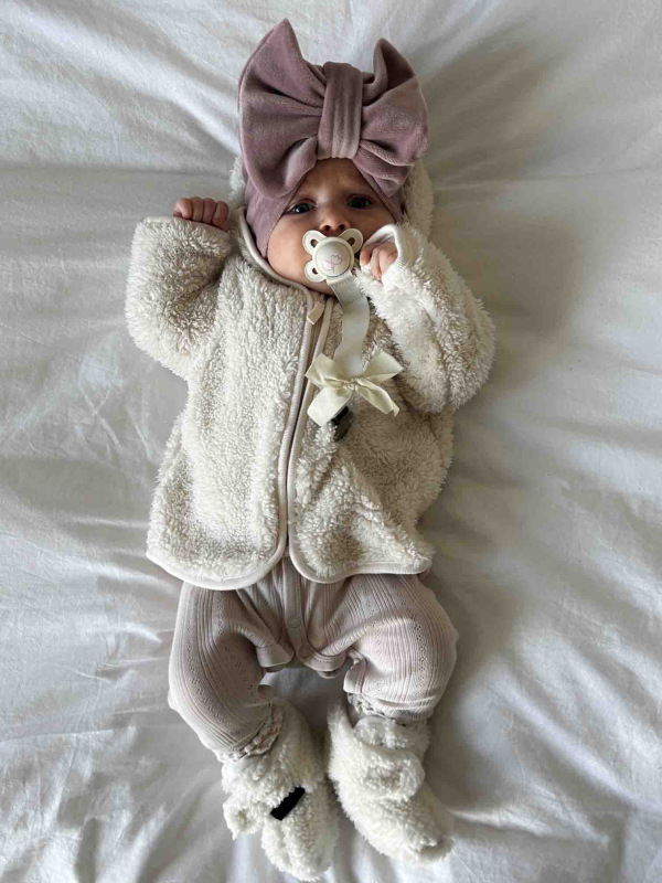 Zimné TEDDY papučky, SMOTANOVÁ 2