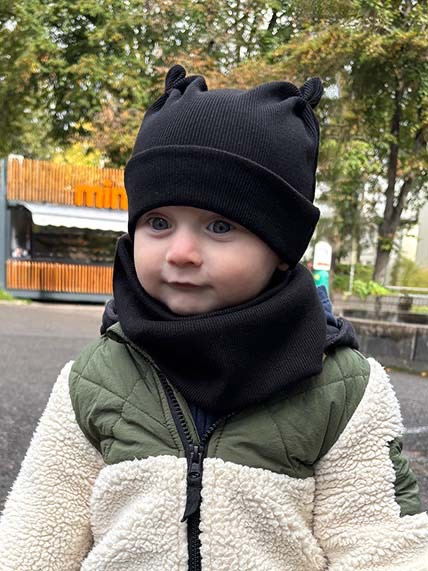 Čiapka Bavlna jednovrstvová, ČIERNA