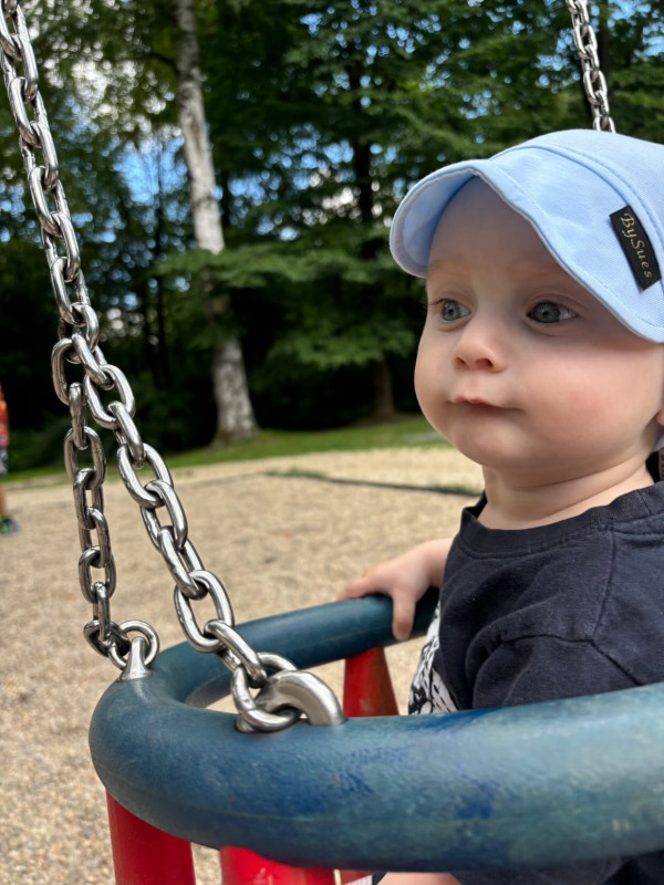 Šatka pre deti, Bavlna BABY BLUE 4