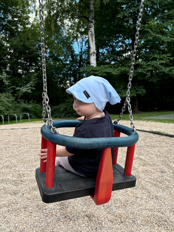 Šatka pre deti, Bavlna BABY BLUE 7