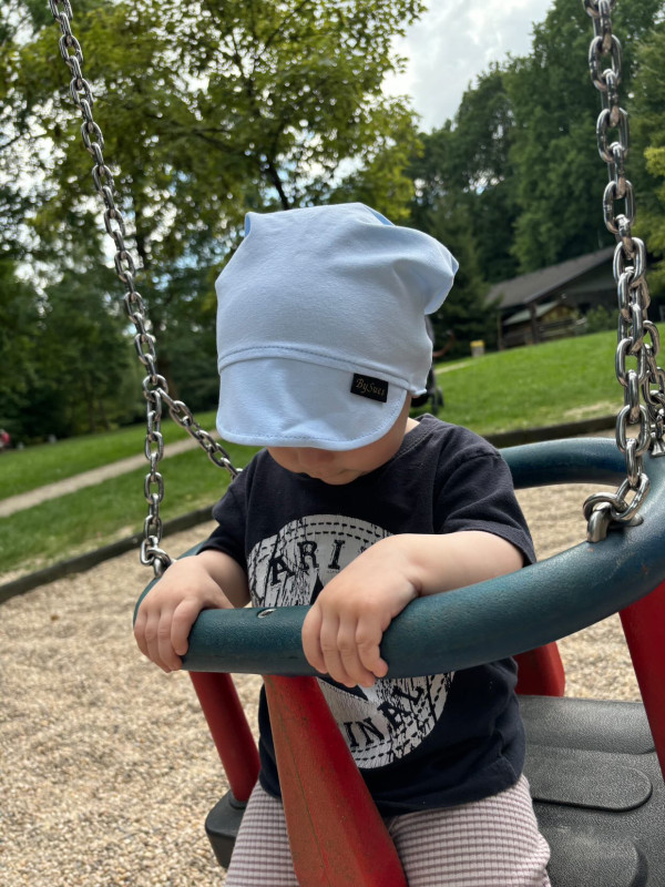 Šatka pre deti, Bavlna BABY BLUE 1
