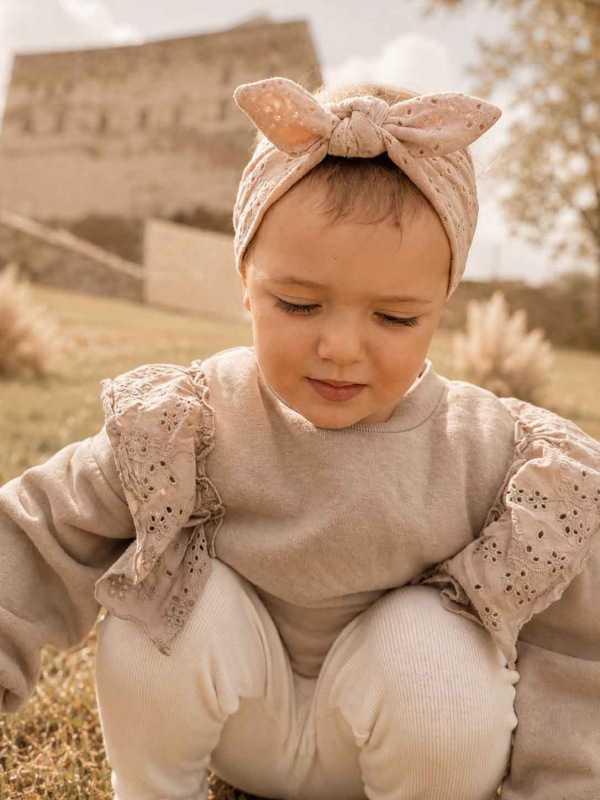 Čelenka s uzlíkom Mary, PEACH 1
