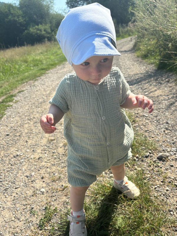 Šatka pre deti, Bavlna BABY BLUE 9