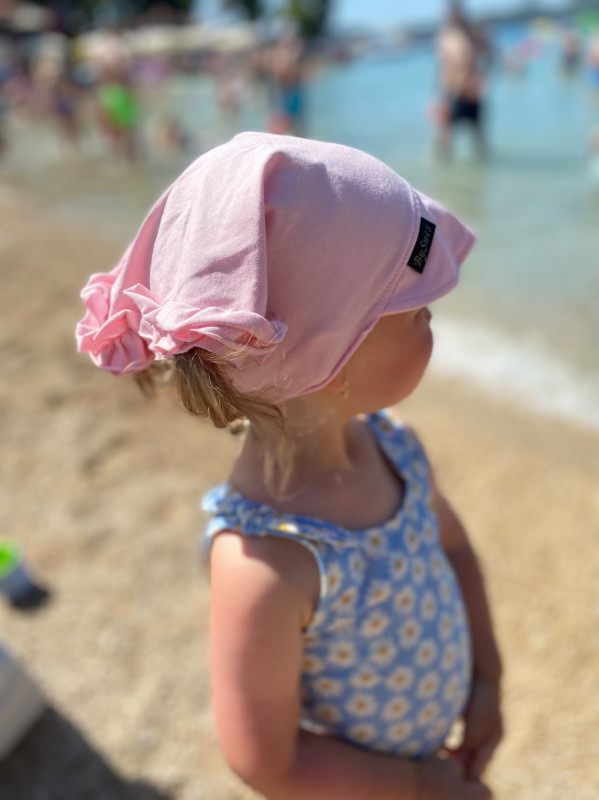 Letná šatka Bavlna, BABY PINK 9