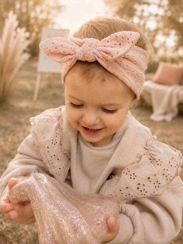 Čelenka s uzlíkom Mary, PEACH 4