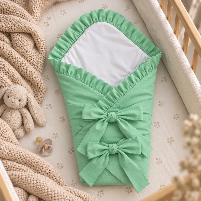 Zavinovačka vystužená, Bavlna Classic SAGE GREEN