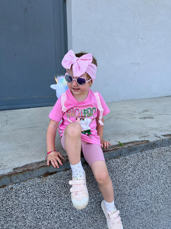Čelenka mašlička Bavlna, BABY PINK 19