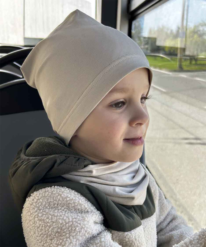 Čiapka Bavlna jednovrstvová, PIESKOVÁ