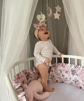 BySues mantinel do postieľky BAVLNA 4