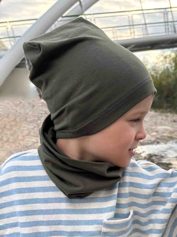 Čiapka Bavlna jednovrstvová, ARMY GREEN 1