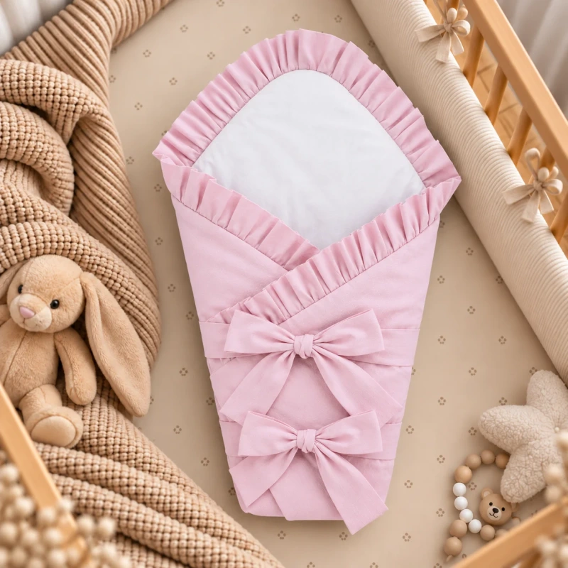 Zavinovačka vystužená, Bavlna Classic BABY PINK