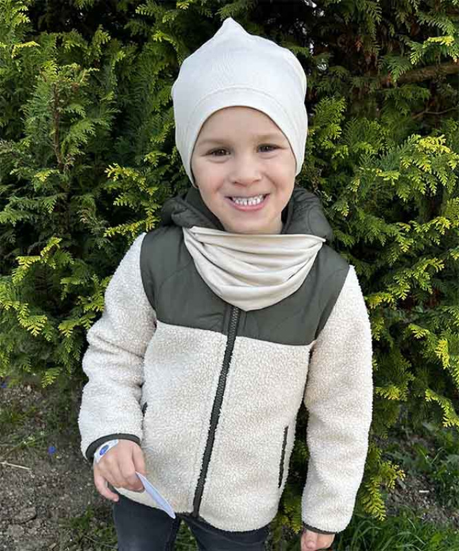 Čiapka Bavlna jednovrstvová, PIESKOVÁ 1