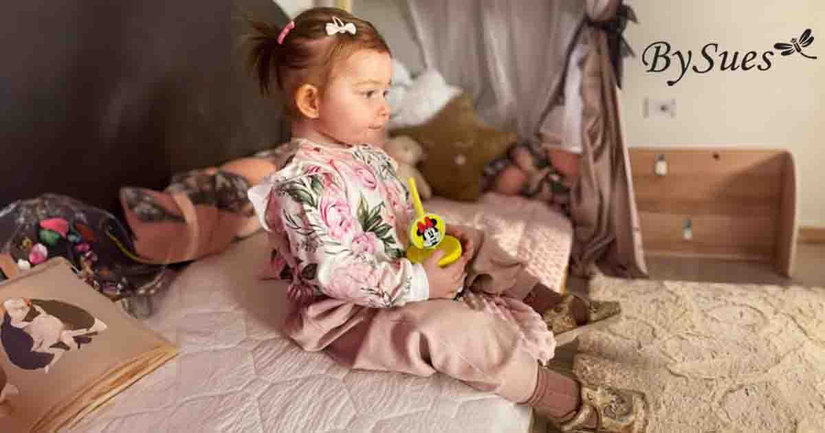 Detské pyžamo BySues pre bábätká a malé deti, pohodlné nočné oblečenie z jemného materiálu vhodné na spánok aj oddych doma