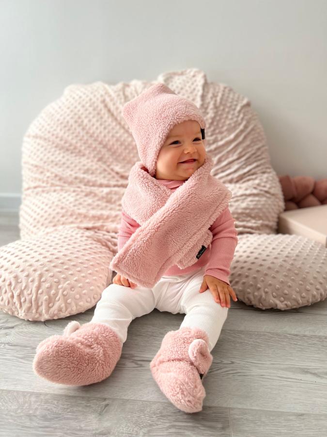 Detská zimná čiapka a šálom