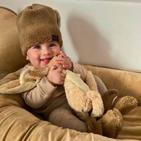 Zateplené detské papučky pre bábätká z hrejivého materiálu, mäkké a pohodlné na nosenie doma aj v chladnejšom období